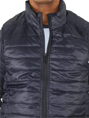 Vista 7 de ToBeInStyle Chaleco ligero con cremallera aislante para hombre