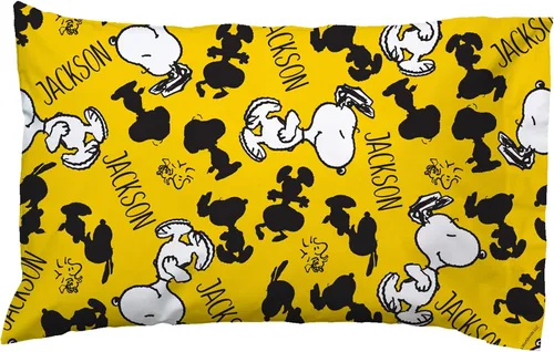 Vista 19 de Funda de almohada personalizada Let’s Make Memories - Funda de almohada personalizada para niños con nombre - Funda para almohada de tamaño estándar