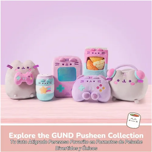Vista 7 de GUND Pusheen El gato de peluche de 6 pulgadas