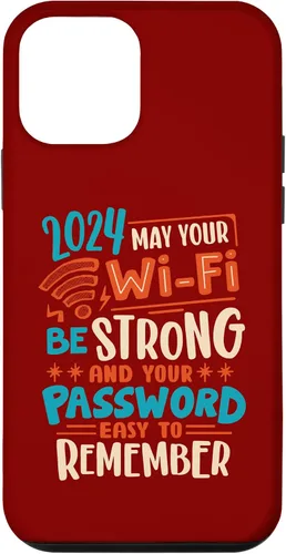 Vista 12 de iPhone 15 In 2024 may your wifi be strong & password easy to remember Case