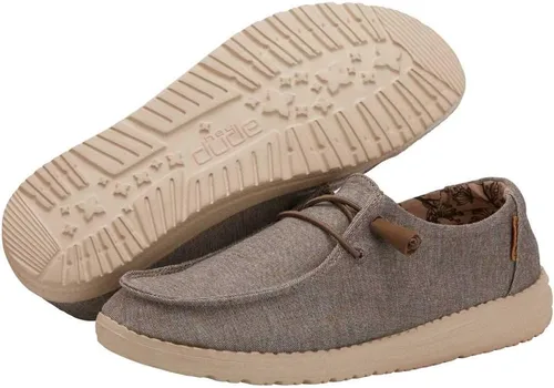 Vista 113 de Hey Dude Wendy - Zapatos de mujer, mocasines sin cordones para mujer, cómodos y ligeros