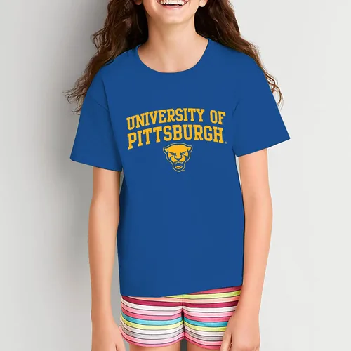 Vista 304 de NCAA Arch Logo, camiseta juvenil color del equipo, universidad - universidad