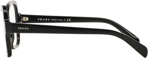 Vista 3 de Prada 0PR 25SV Negro Talla única, Negro