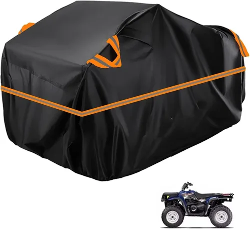 Vista 92 de Cubierta para ATV impermeable compatible con Arctic Cat H1 EFI TRV Cruiser 4x4 2011, cubierta de 210D para vehículos de 4 ruedas, cubierta para quad