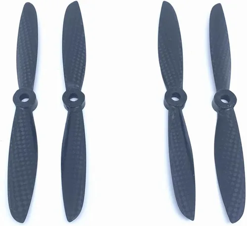 Vista 15 de 2 pares de hélice KingVal de repuesto de fibra de carbono 1255 CW/CCW compatible con RC Drone Quadcopter
