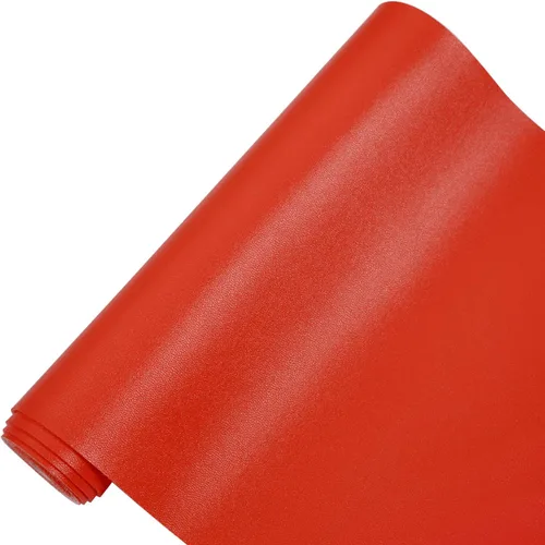 Vista 11 de RAMYA Hojas de piel sintética de color liso liso (7.8 x 53 pulgadas), piel sintética, muy adecuadas para hacer aretes, manualidades, lazos, costura