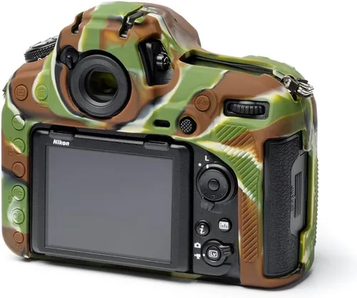 Vista 2 de easyCover Funda de silicona para cámara Nikon D850, camuflaje