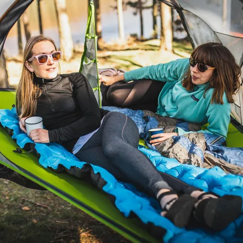 Vista 18 de Tentsile Connect V3 - Hamaca de tienda de campaña para 2 personas, The Original Tree Tent Company, capacidad de 880 libras, casa de árbol portátil