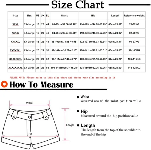 Vista 2 de anuyalue Pantalones cortos de media pierna para mujer, talla grande, bermudas, pantalones cortos de cintura alta, pantalones cortos para correr