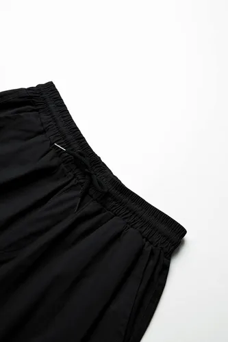 Vista 5 de THWEI - Pantalones cargo casuales para hombre, joggers deportivos de algodón, pantalones sueltos y rectos tipo sudadera