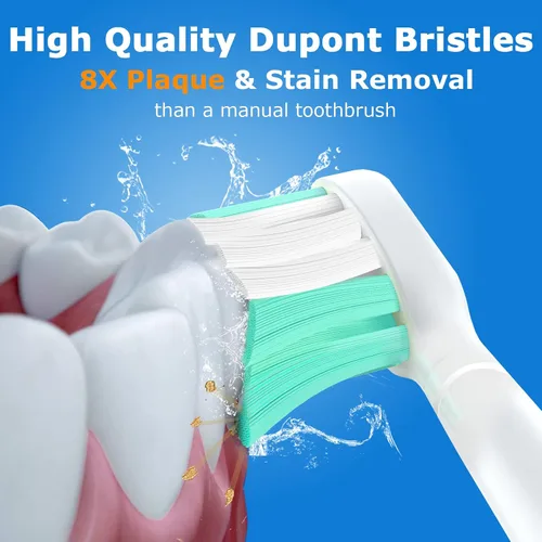 Vista 4 de BrightDeal Cabezales de cepillo de dientes de repuesto para Philips Sonicare ProtectiveClean 4100 5100 6100 DailyClean DiamondClean EasyClean