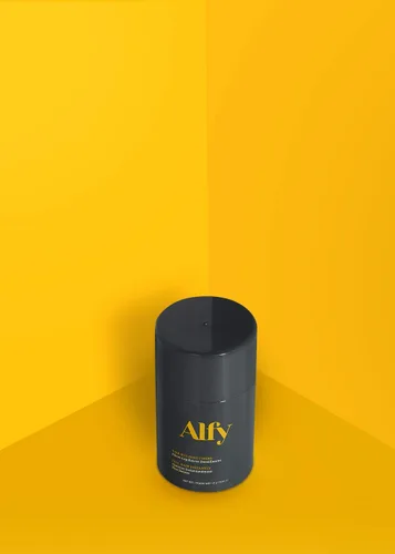 Vista 2 de Alfy Fibras de construcción del cabello para cabello fino, castaño medio, 0.42 oz