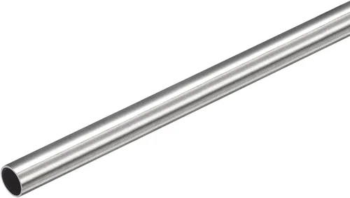 Vista 66 de uxcell Tubo capilar del acero inoxidable 304, tubería gruesa del metal de la longitud de la pared de 820.2 ft m del OD 18.0 ft m x 0.7 ft m