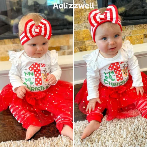 Vista 3 de Aalizzwell Falda para bebé recién nacida, traje de Halloween