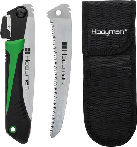 Vista 7 de Hooyman MegaBite - Sierra de mano y sierra de hueso combinada de cazador con construcción resistente, hoja de acero de alto carbono, dientes