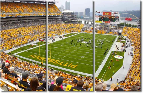 Vista 73 de TUMOVO MetLife Stadium - Decoración de pared de Nueva York, 3 piezas, lienzo, arte de pared para decoración del hogar, juegos de fútbol americano
