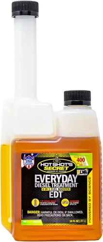 Vista 3 de HOT SHOTS Secret Diesel Fuel System Cleaner and Treatment Bundle (64 onzas líquidas + 16 onzas líquidas)