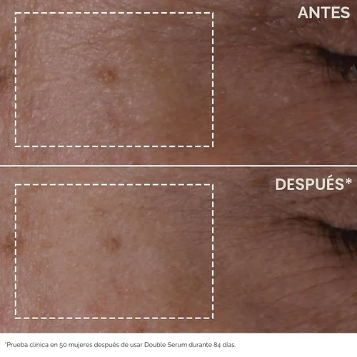 Vista 6 de Clarins DOBLE SÉRUM Suero Facial Antienvejecimiento Visiblemente Reafirma, Suaviza, Aumenta la Radiancia y Refina los Poros Hidratación 24H