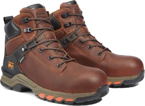 Vista 2 de Timberland PRO Hypercharge - Botas industriales impermeables para hombre, 6.0 in