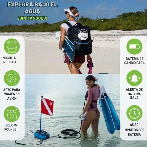 Vista 5 de BLU3 Sistema de buceo Nomad Battery-Powere