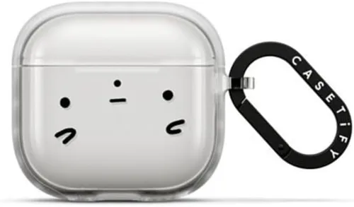 Vista 36 de CASETiFY Impact Airpods Pro (3ª) - Funda con anillo, color negro