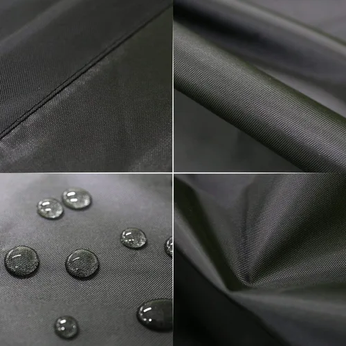 Vista 6 de Cubierta de lavadora, cubierta de lavadora/secadora para máquina de carga frontal impermeable a prueba de polvo (XXL, negro)