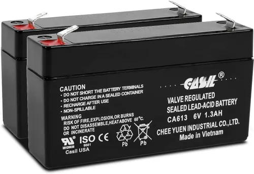 Vista 10 de Casil CA640 6v 4ah UPS batería para Lithonia ELB06042