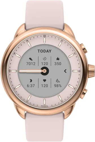 Vista 10 de Fossil Gen 6 Wellness Edition - Reloj inteligente híbrido con Alexa integrado, frecuencia cardíaca, seguimiento de actividad, oxígeno en sangre