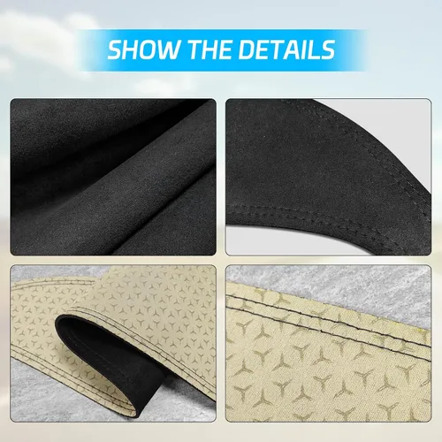 Vista 7 de MASHA - Funda para salpicadero para Tesla Model Y Juniper 2025-2026, almohadilla de salpicadero de franela compatible con el nuevo salpicadero