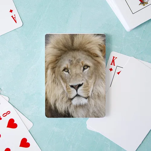 Vista 3 de CafePress Lion20150802 Standard Size Playing Cards