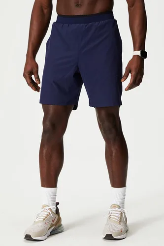 Vista 3 de Fabletics The Fundamental - Pantalón corto para hombre (forro), entrenamiento, correr, entrenamiento, gimnasio, yoga, ultraligero, atlético