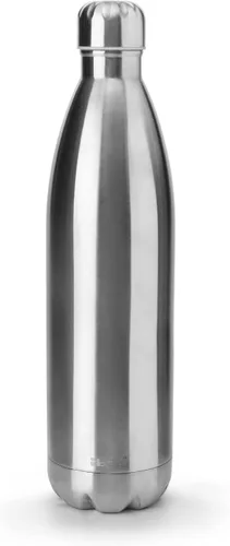 Vista 3 de IBILI Harlequin - Botella termo Harlequin, 16.9 fl oz, doble pared, acero inoxidable 18/10, reutilizable