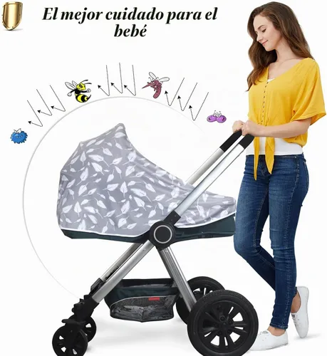 Vista 5 de Funda de lactancia para bebé y poncho de lactancia, cubierta multiusos para toldo de asiento de automóvil, cubierta de carrito de compras, cubierta