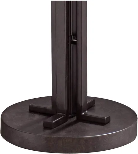Vista 7 de Franklin Iron Works Tristan - Lámpara de pie de bronce moderna rústica