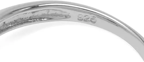 Vista 4 de Silvershake Genuine Pear Shape Cabochon Stone White Gold Plated 925 Sterling Silver Triquetra Trinity Celtic Knot Right Hand Ring Jewelry for Womwn