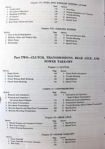 Vista 3 de Service Manual For Ford Tractors 1954 1955 1956 1957 1958 1959 1969 1961 1962 600 700 800 900 601 701 801 901 1801 Series