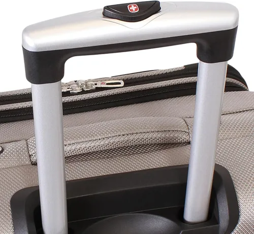Vista 178 de SwissGear - Equipaje suave expandible Sion con ruedas, Negro