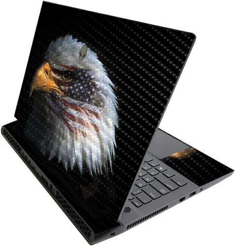 Vista 110 de MightySkins - Skin brillante con purpurina para Alienware M17 R3 (2020) y M17 R4 (2021) - Diversión de los años 90 Acabado duradero con purpurina
