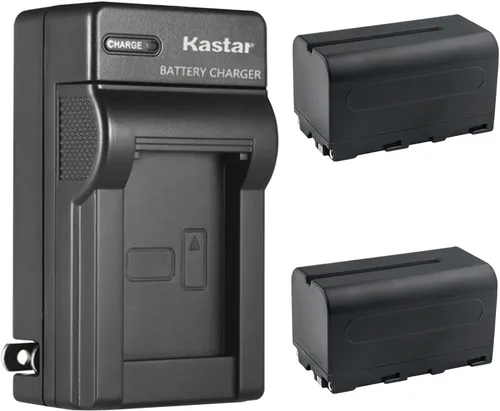 Vista 5 de Kastar Cargador de batería de pared de CA NP-F750 / NP-F770 para FEELWORLD FW568 V2 monitor de campo de cámara réflex digital de 5.5 pulgadas