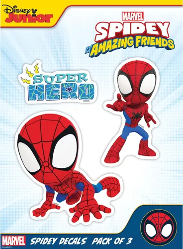 Vista 9 de Marvel Spidey and His Amazing Friends Calcomanías - Juego de 4 calcomanías de vinilo Ghost-Spider Gwen Stacy para automóvil, botella de agua