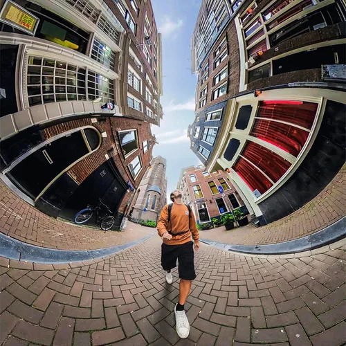 Vista 9 de GoPro MAX - Cámara impermeable 360 + cámara tradicional con pantalla táctil esférica 5.6K30 HD Video 16.6MP 360 fotos 1080p Estabilización