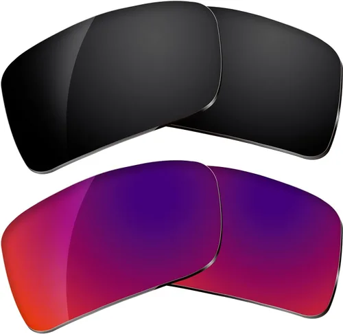 Vista 13 de Dynamix Lentes de repuesto polarizadas para Oakley Gascan Fácil de instalar Ajuste perfecto Rojo fuego Fire Red