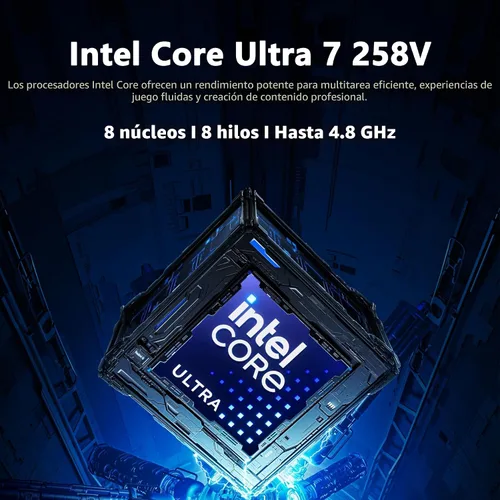 Vista 3 de Acer Aspire Laptop 2026, pantalla táctil, Intel Ultra 7 258V, 32 GB de RAM+