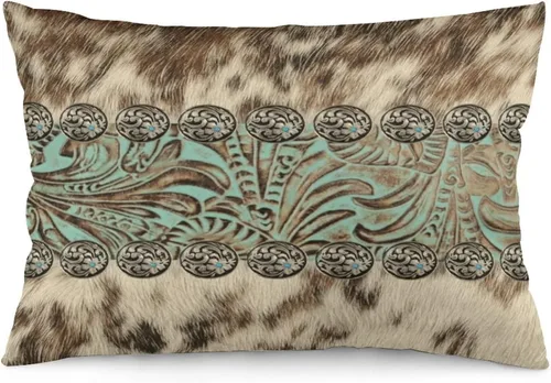 Vista 6 de Synthwave Aubusson - Fundas de almohada con estampado francés antiguo de 12 x 20 pulgadas, almohadas decorativas para decoración del hogar, almohada