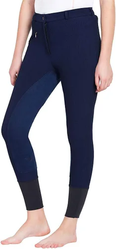 Vista 5 de TuffRider Pantalón de asiento completo Ribb para mujer (Regular)