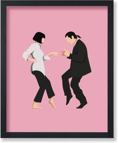 Vista 14 de Poster Master Póster de baile de pareja, impresión icónica de baile, arte moderno, arte moderno, arte pop, arte de película, regalo para hombres