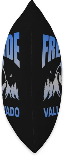 Vista 2 de Freeride Valle Nevado by Vertical Blue Designs Freeride Snowboard Valle Nevado Chile Throw Pillow, 16x16, Multicolor