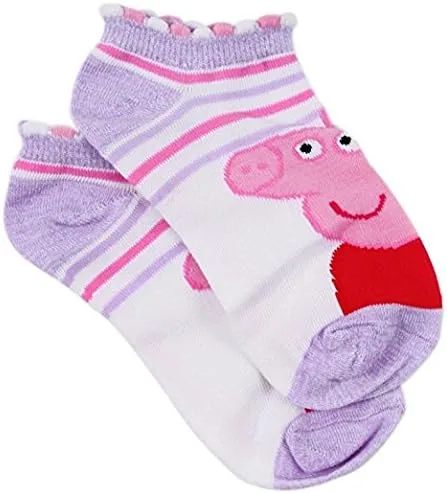 Vista 3 de Peppa Pig - Calcetines para niños 6 pares talla 4-7
