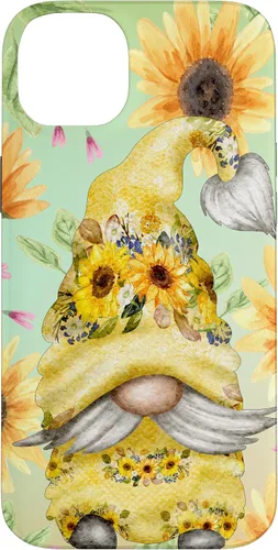 Vista 15 de Sunflower Gnome for Garden Mom Hippies Cute Summer Pattern Case for iPhone 17