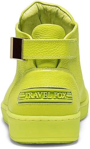 Vista 4 de TRAVEL FOX Malibu Nappa Leather - Camiseta alta con cordones para hombre